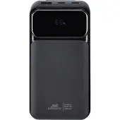 Rivacase VA2221 - Powerbank 20.000 mAh - Snellader - Display - 3 Kabels: USB-C/USB-A/Lightning