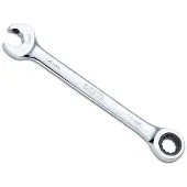 Sata platte sleutel met oog, 10 mm, met dubbele ratel