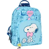 Safta Mini Snoopy Love 9.75l 27x33x10 Cm Backpack Blauw Kinderen