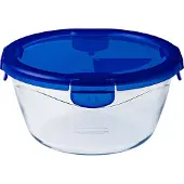 Pyrex - Cook & Go Schaal Rond met Deksel 0,7 liter - Transparant