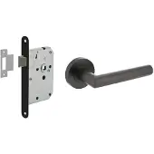 Intersteel Compleet deurklinkset Bastian antraciet
