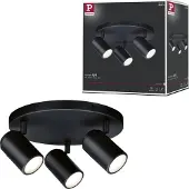 Paulmann 66776 Plafondlamp GU10 Zwart (mat)