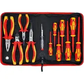 Bgs set tangen/schroevendraaiers, VDE-gekeurd, 1,7 kg
