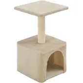 vidaXL Kattenkrabpaal met sisal krabpaal 55 cm beige