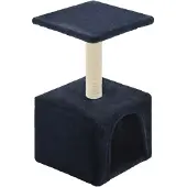 vidaXL Kattenkrabpaal met sisal krabpaal 55 cm donkerblauw