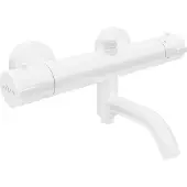Mexen Kai thermostatische bad-douchekraan, wit - 77900-20