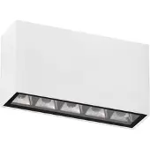 Lyora Plafondlamp Jax rechthoek wit