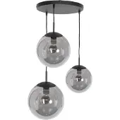 Steinhauer Hanglamp 3-lichts Bollique 200cm Zwart