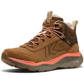 Keen Wandelschoenen Dames Cognac Textiel Size 36