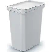 Prosperplast Prullenbak met deksel, asbak, 12 liter, SYSTEMA Keden, model NKS12-427C