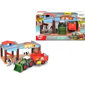 Dickie Toys Toys Boerderij - Tractor met Trailer - 30cm - Speelgoedboerderij