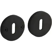 Intersteel Set van 2 sleutelrozetten Shiraat zwart
