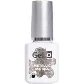 Depend Gel iQ Effects Metallic Marble Silver
