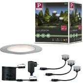 Paulmann 24V Plug & Shine startersset grondspot (set van 3)