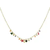 Yehwang ketting vibrant hearts