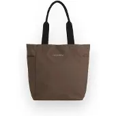 Greentom Shopper - Draagtas, Boodschappentas, Lichtgewicht & Duurzaam (Gerecycled) - Bruin