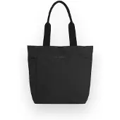 Greentom Shopper - Draagtas, Boodschappentas, Lichtgewicht & Duurzaam (Gerecycled) - Zwart