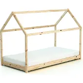 WEBABY - Babybed cabine 90x190 hout