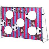 Northix 2-in-1 voetbaldoel met net en doelpaneel