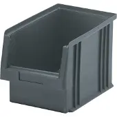 LA-KA-PE Magazijnbak | L230xB150xH125 mm | PP grijs | 25 stuks - 01750 02 05