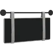 vidaXL Hangend hoofdbord Lichtgrijs Fluweel