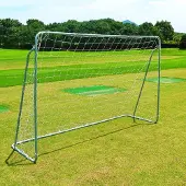 Northix Voetbaldoel met net, stalen frame, 240 cm