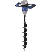 Scheppach Accuboormachine voor grondboringen BC-EB100-X - 20V IXES | 800mm boorlengte | Ø100mm boor diameter | 3 werkingsmodi | Softgrip handgreep