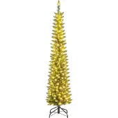 Northix Kunstkerstboom, 180 cm, met LED-verlichting