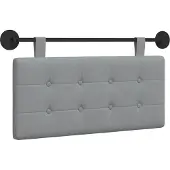 vidaXL Hangend hoofdbord Stof