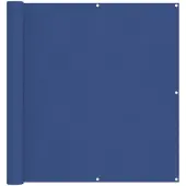 vidaXL Balkonscherm 110 x 800 cm Oxford Stof Rechthoekig Blauw