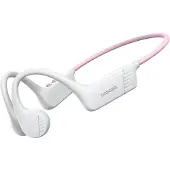OEM Botgeleidende hoofdtelefoon, waterdicht, Bluetooth 5.4, wit-roze