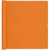 vidaXL Balkonscherm 110 x 200 cm Oxford Stof Rechthoekig Oranje
