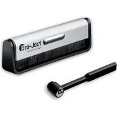 Pro-Ject Cleaning Set Reinigingskit - Complete Vinylverzorging - Antistatisch & Beschermend - Eenvoudig in Gebruik - Zwart