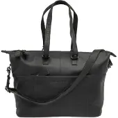 New Looxs Verla Fietstas Laptoptas - 15 inch Laptopvak - Leer - 21 liter - Zwart