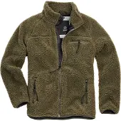Brandit Fleece jas olijfgroen