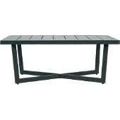 In And OutdoorMatch Loungestoel - Tafel - 117x60x45 cm - Aluminium