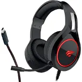 Schwaiger USB Gaming Over-Ear Headset Koptelefoon Microfoon LED Stereo PC Notebook