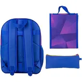 Northix Batoh Sonic Prime, etui, lunchbox, 42 cm