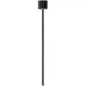 SLV Onderdeel | EUTRAC pendelophanging voor 3-fasespanningsrail | zwart | 60cm