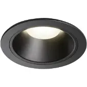 SLV Inbouwspot Numinos XL zwart 4000K - 40gr