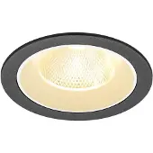 SLV Inbouwspot Numinos L zwart/wit 3000K - 20gr
