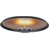 Highlight Strakke Plafondlamp Oro Zwart Met Goud Ø 45cm