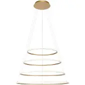 Paul Neuhaus Moderne Hanglamp Tessara Messing