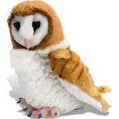 Sonstige Verlage Knuffel Uil Junior 30 Cm Pluche Oranje/wit