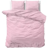 Dreamhouse dekbedovertrek Stone washed - roze - katoen - 1-persoons