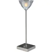 Masterlight Led tafellamp Caterina LED 42cm metaalgrijs