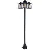 Lutec Leuke Tuinlamp Kelsey Zwart 3 Lichts