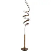 Highlight Vloerlamp Arte Classic Roestbruin