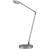 Masterlight Led tafellamp Denia 2 Elbow metaalgrijs