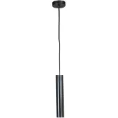 Masterlight Pendel hanglamp Run met gunmetal cilinder